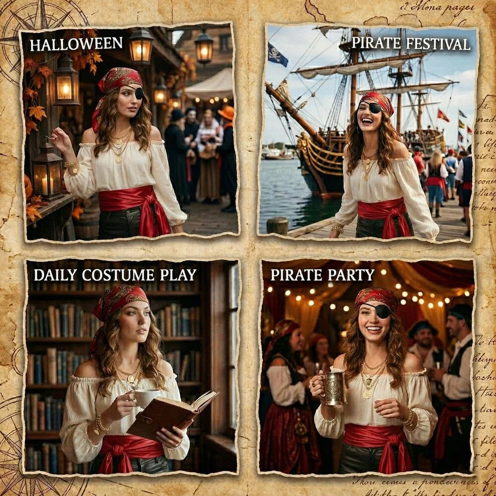 CICOCI gold pirate